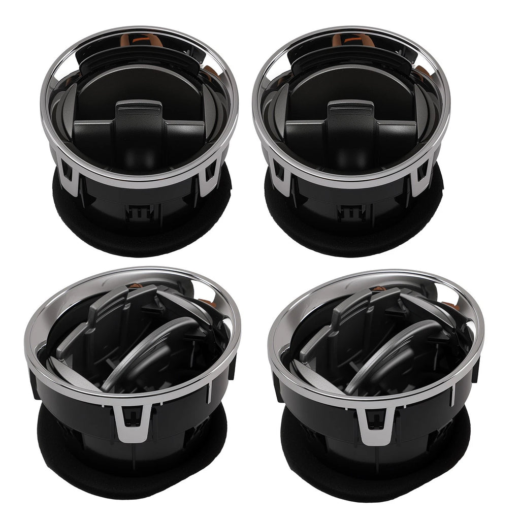 Set of 4 Dashboard AC Assembly for Ford F-150 (2009–2014) 9L3Z19893CA Chrome
