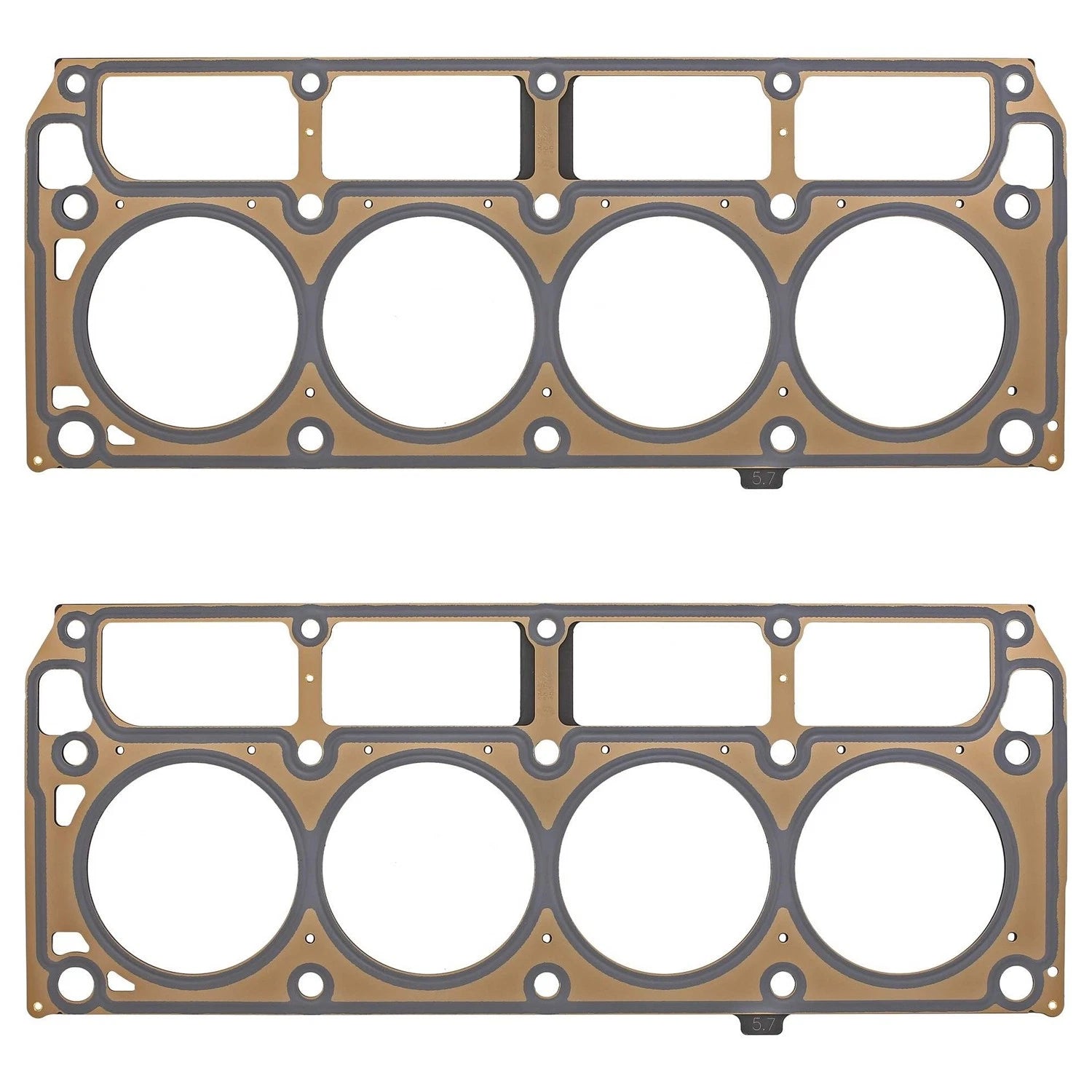 2pc Engine Cylinder Head Gasket Set for Canyon Express 2500 H3 Yukon V8