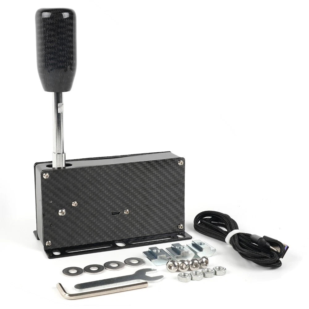 Carbon Fiber USB Sequential Shifter for Logitech G27 G25