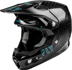 Fly Racing Formula S Carbon Helmet for Off-Road Motorcycle (Medium, Black)