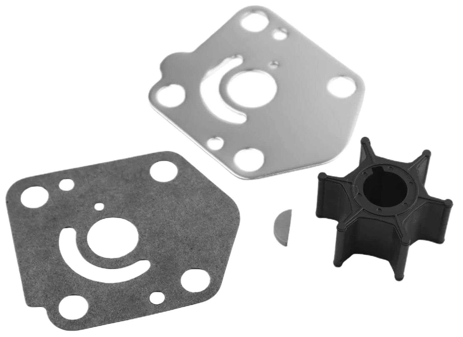 Outboard Water Pump Impeller with 5033114 Plate for Johnson Evinrude (4S)