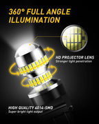 2X LED Daytime Running Light Bulb for AUXITO 3157 (YYYY–YYYY)