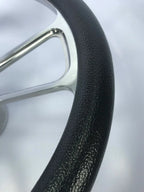 Billet Steering Wheel 14 Inch Black Wrap for Ford F-150 (2009–2020)