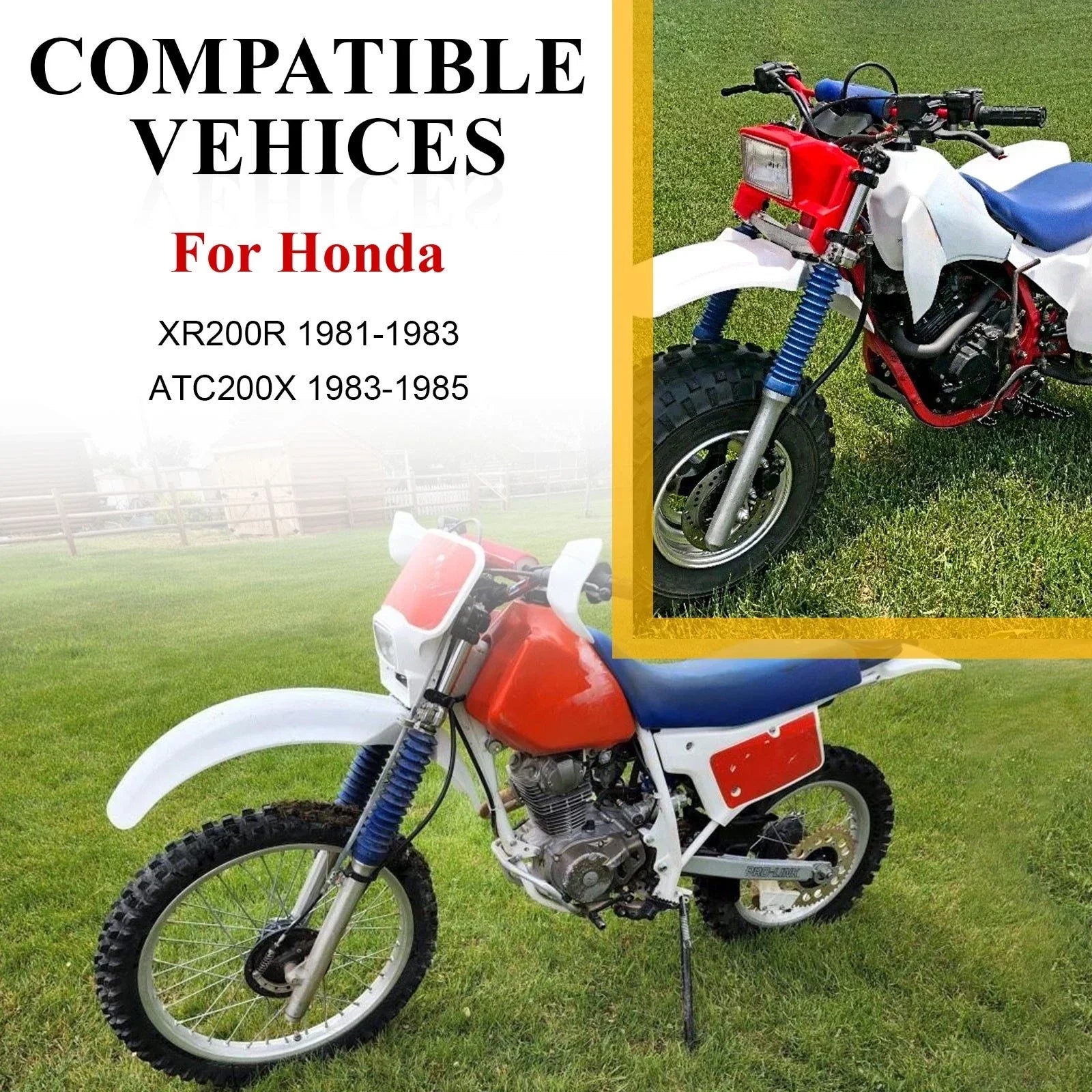 Swing Arm Collar Bearing Rebuild Kit for Honda XR200R (1981–1983)