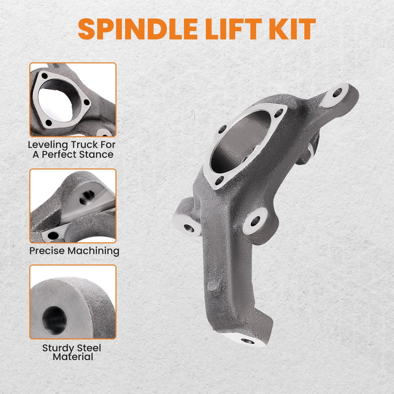 2" Spindles Lift Kit for Chevy Tahoe GMC Yukon 2WD (2000–2006)