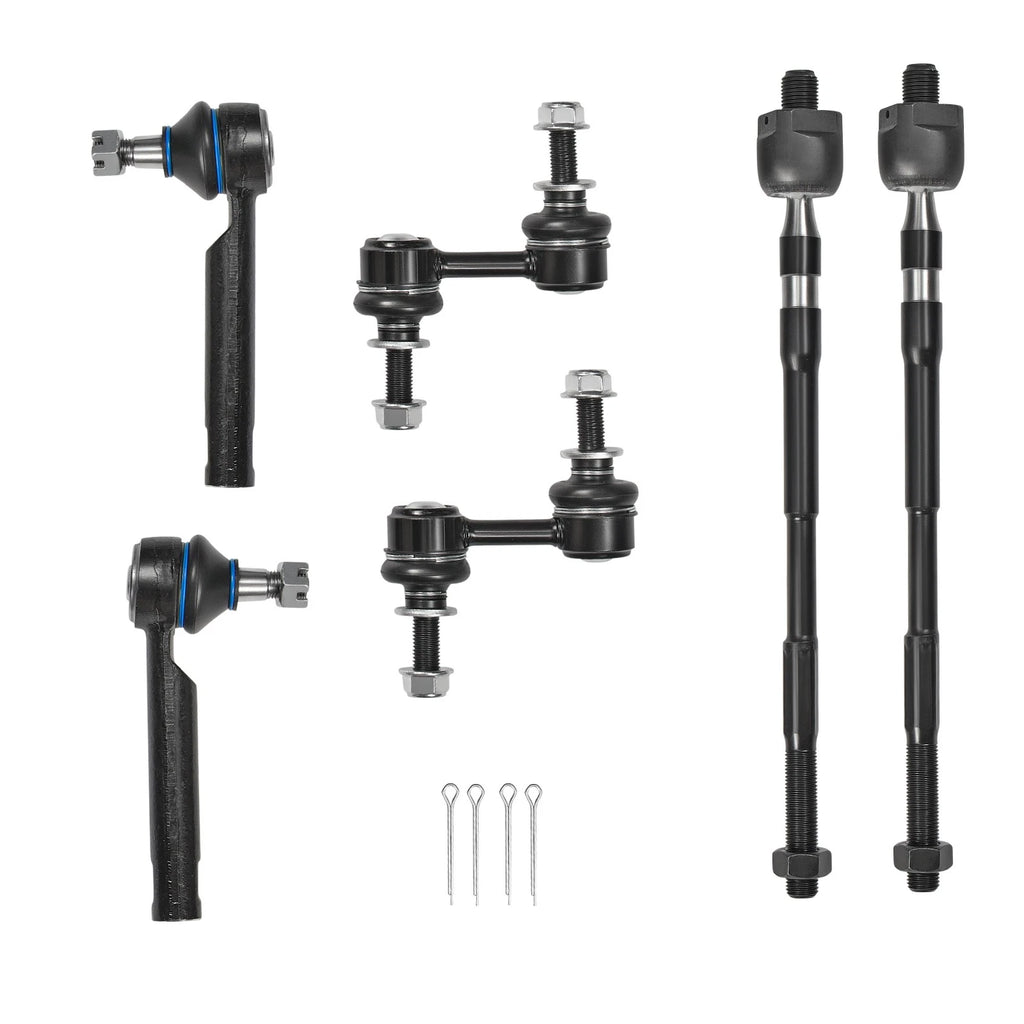 Front Lower Control Arms Sway Bar Tie Rod Ends for 2014-2018 Subaru Forester