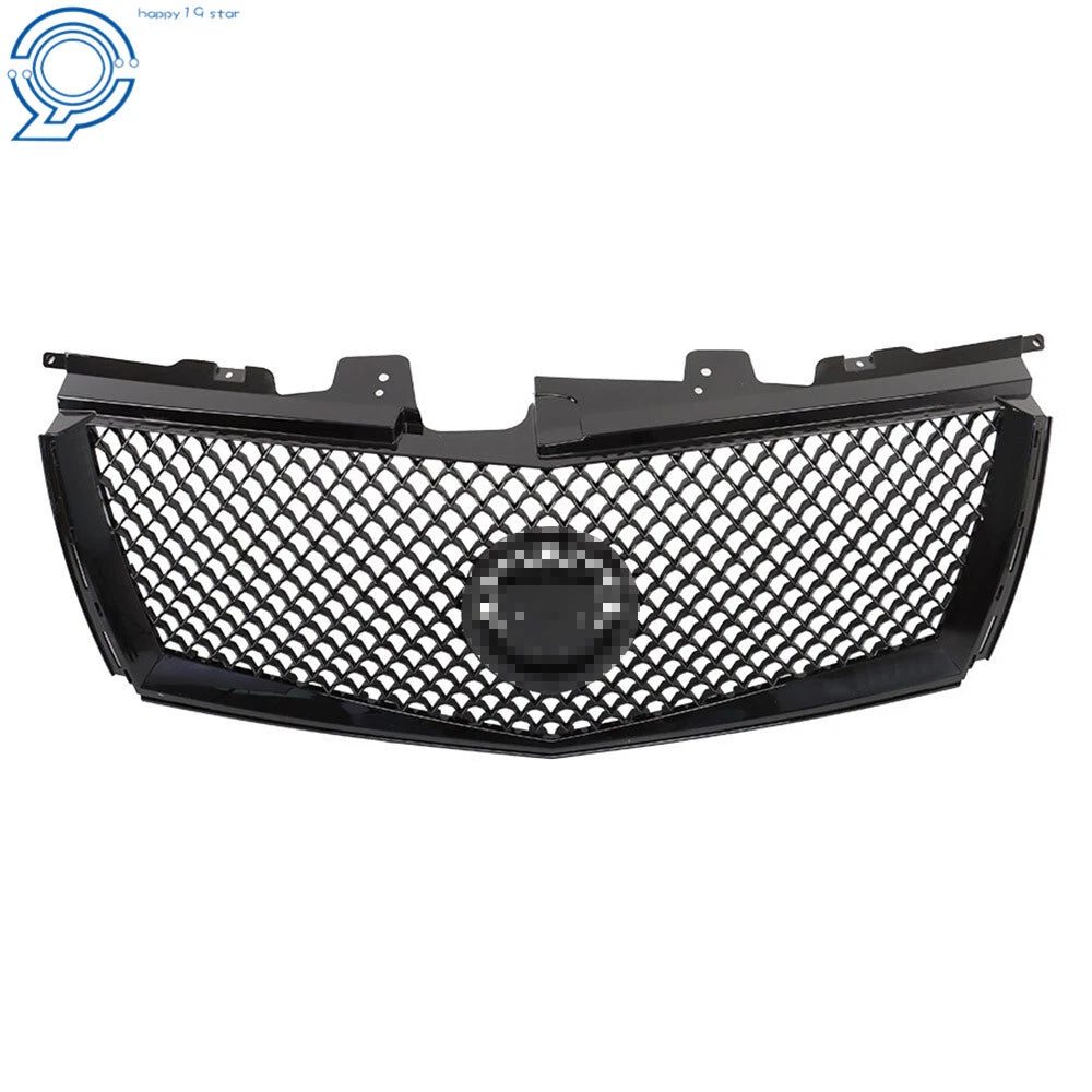 Front Upper Grille Mesh for Cadillac CTS (2008-2013) Gloss Black