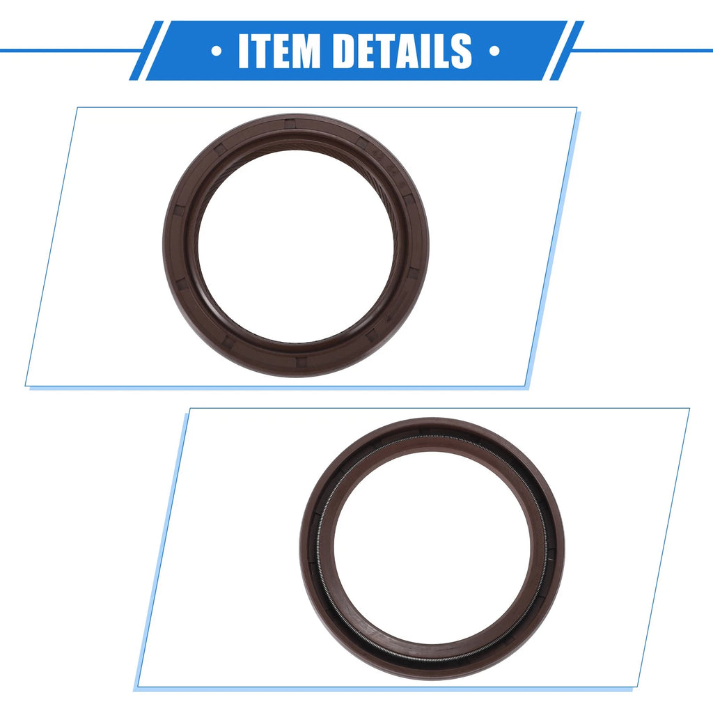 2X Engine Crankshaft Oil Seal for Toyota Tacoma (2009–2019), Lexus IS250