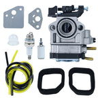 Carburetor Kit for Ryobi RY25AXB (2010–2010) with Gasket and Fuel Line