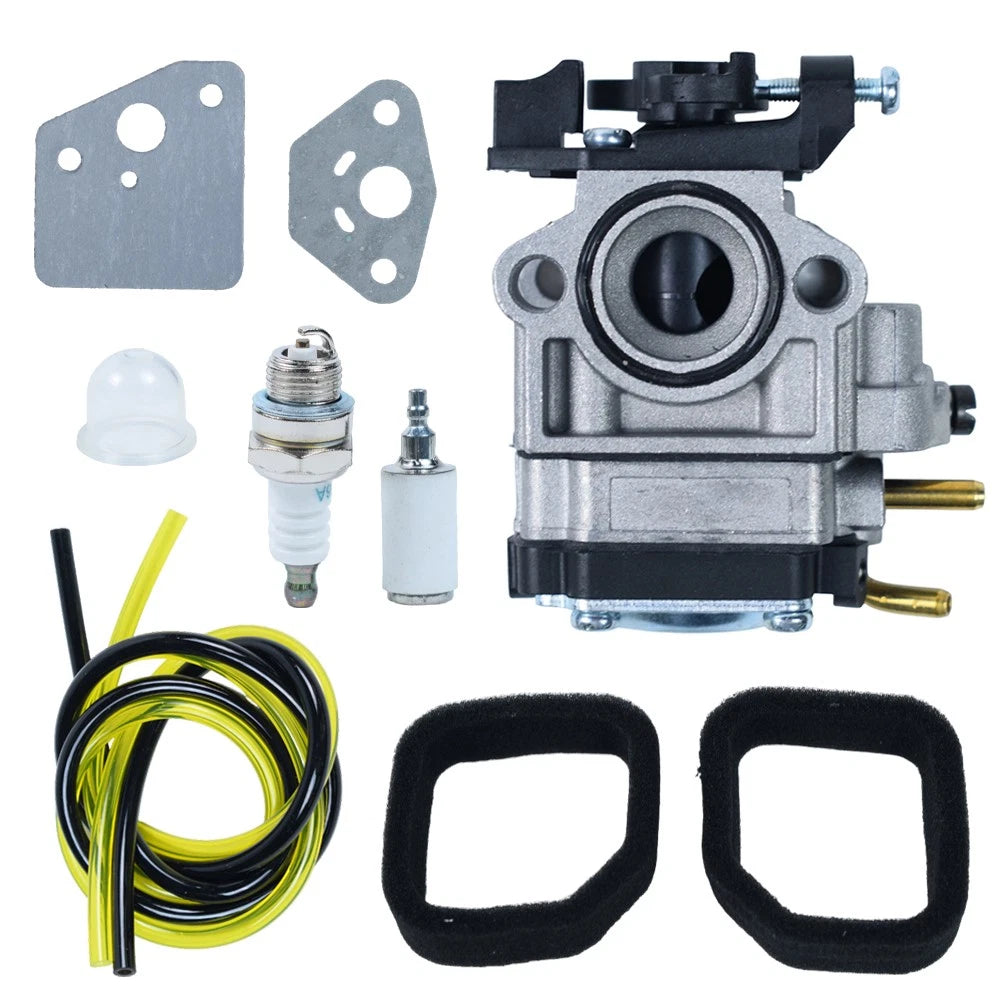 Carburetor Kit for Ryobi RY25AXB (2010–2010) with Gasket and Fuel Line