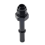 6AN Male to 3/8" Male EFI Fuel Rail Fitting for SAE Quick-Disconnect