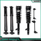 Front Struts Rear Shocks Sway Bars for Ford Fusion Lincoln MKZ Mercury Milan (FWD)
