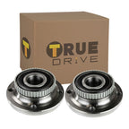 Wheel Hubs for BMW 325i (1987–1991) Front Left Right with Bearing RWD
