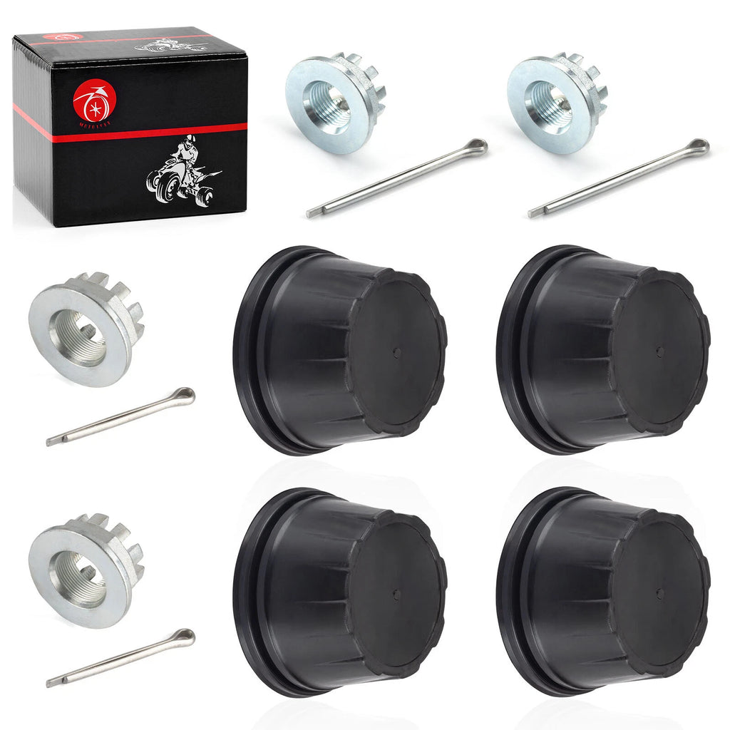 Front Rear Wheel Center Cap & Axle Nuts Pin for Honda Recon 250 Rancher 350 420 (2000–2023)