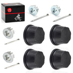 Front Rear Wheel Center Cap & Axle Nuts Pin for Honda Recon 250 Rancher 350 420 (2000–2023)