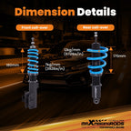 24 Way Adjustable Coilover Shock Lower Kit for Pontiac G8 (2008-2009)