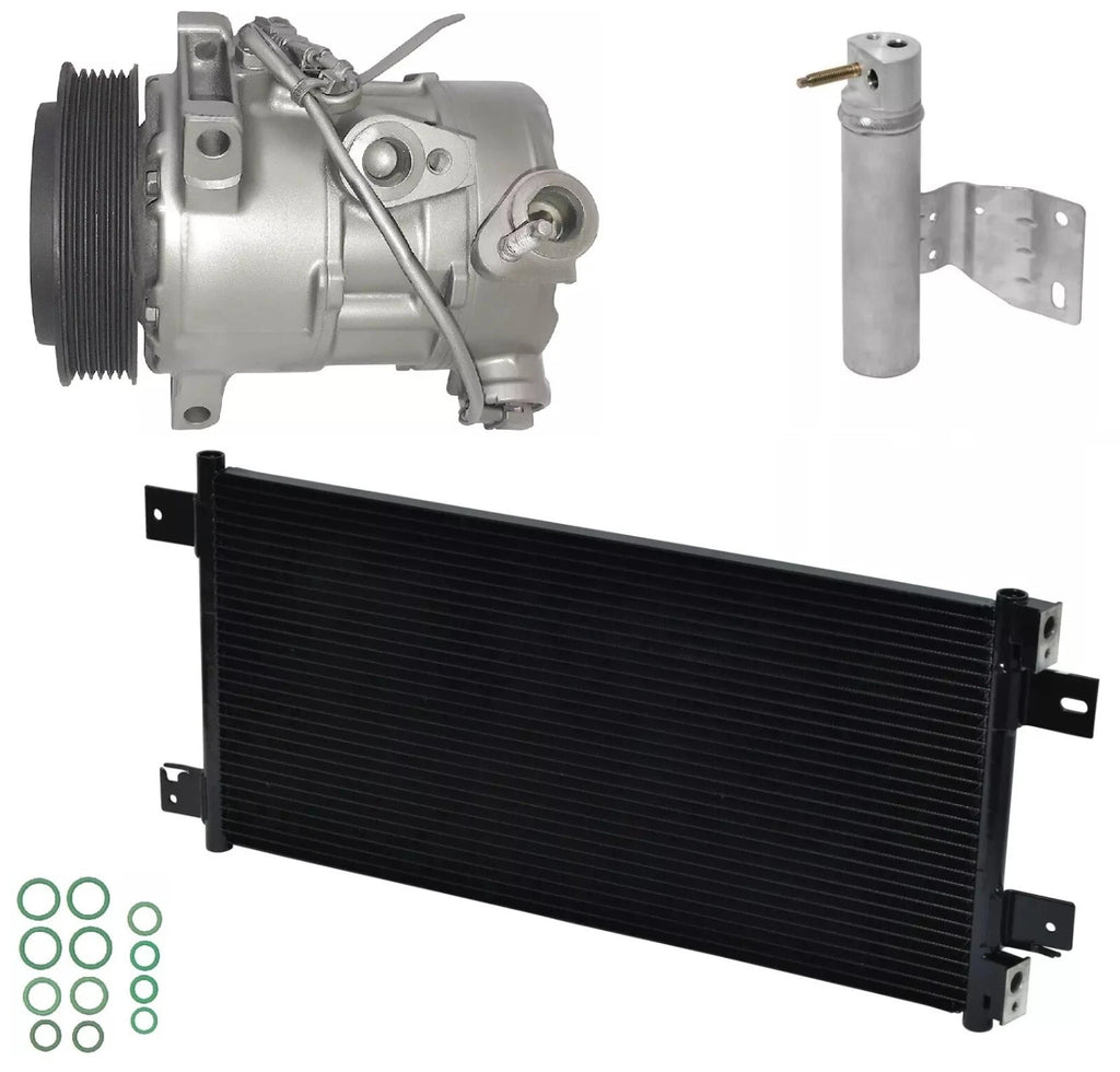 AC Compressor Kit With Condenser for Dodge Caliber 2.0L (2007–2012)
