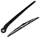 3X Rear Wiper Arm with Blade & Base Cover for Porsche Cayenne (2003-2010)