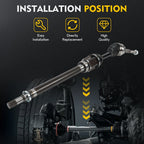 Front Passenger CV Axle Shaft Assembly for Lincoln MKZ (2013–2016)