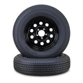 2 Free Trailer Tire Rims ST175/80R13 6-Ply 5 Lug x 4.5" for Country