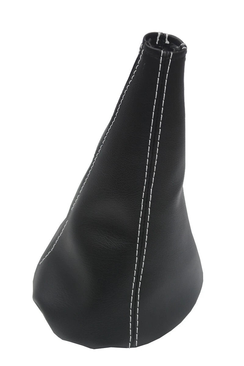 Leather Manual Shift Boot Cover for Ford Ranger (2004–2010) White Stitch