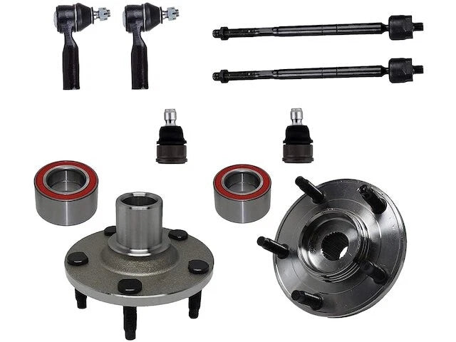 Front Wheel Hub Ball Joint Tie Rod End Kit for Mazda Tribute (2001–2007)