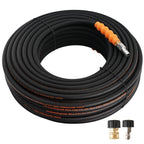 150 Feet Pressure Washer Hose 1/4" 4200PSI Steel Braided Rubber