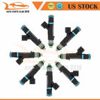 Set of 8 Fuel Injectors for Ford Crown Victoria Mercury Grand Marquis (2006–2011)