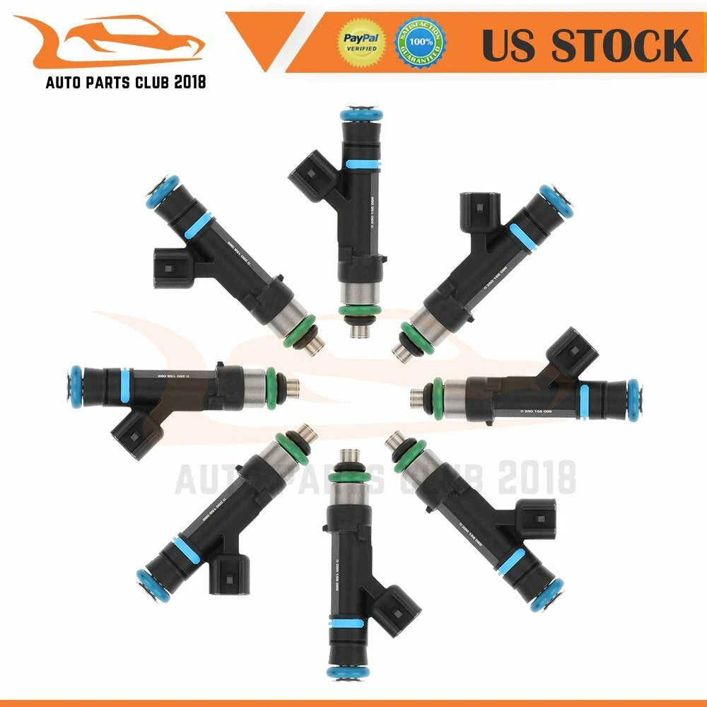 Set of 8 Fuel Injectors for Ford Crown Victoria Mercury Grand Marquis (2006–2011)