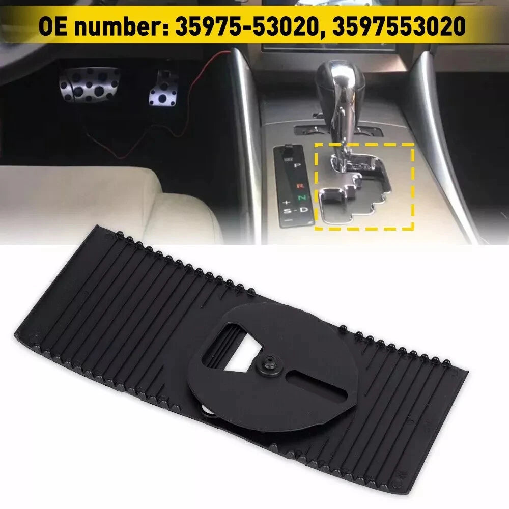 Shift Slide Cover for Lexus IS250 IS350 (2006–2013) Black
