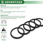 Set of 5 Oil Seal Rotary Shaft Seal NBR Rubber 55x63x5mm