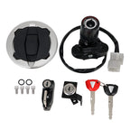 Ignition Switch Key Gas Cap Lock Set for Kawasaki Ninja 500 (2024–2025)
