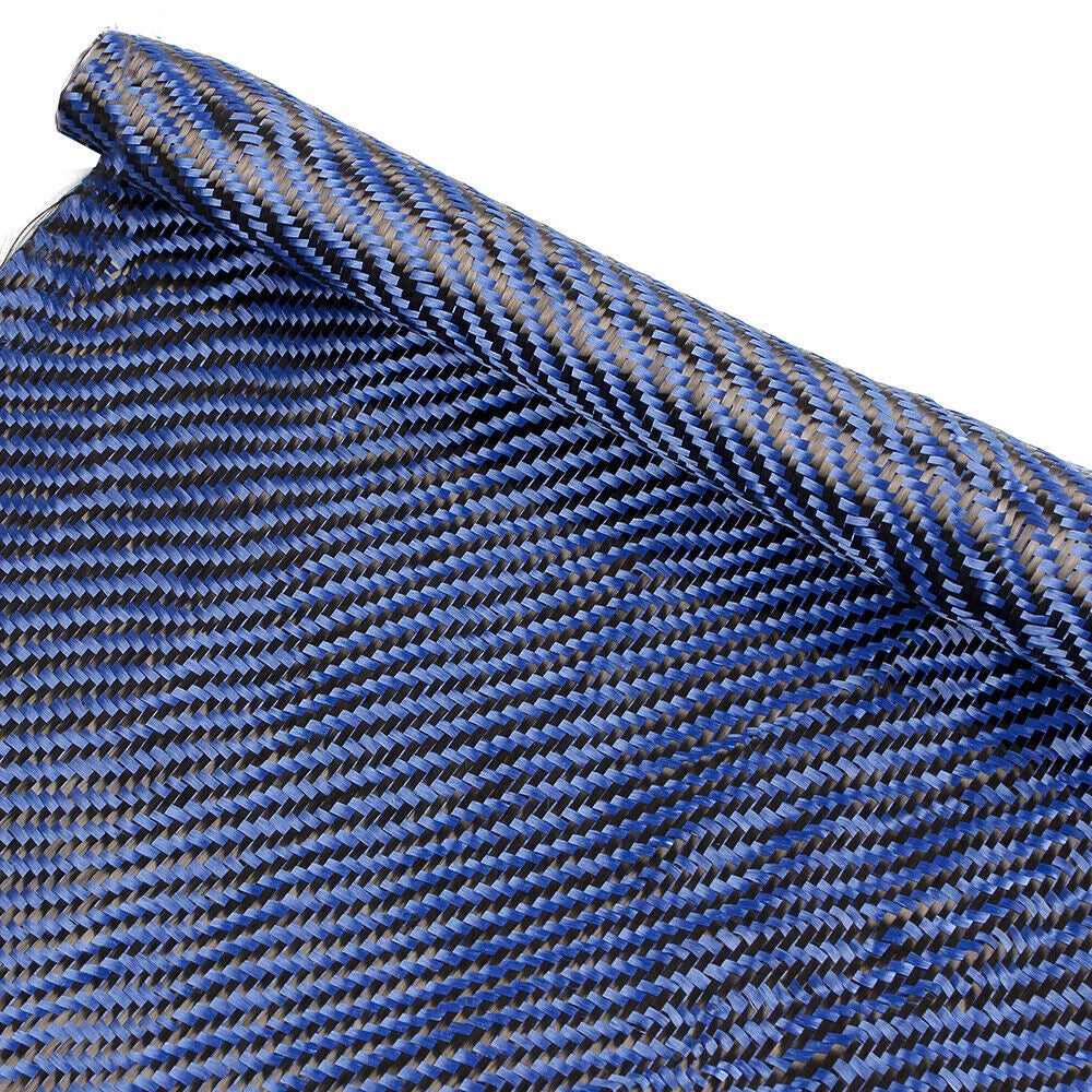 12" x 5FT Black Carbon Fiber Fabric Cloth for Automotive Use