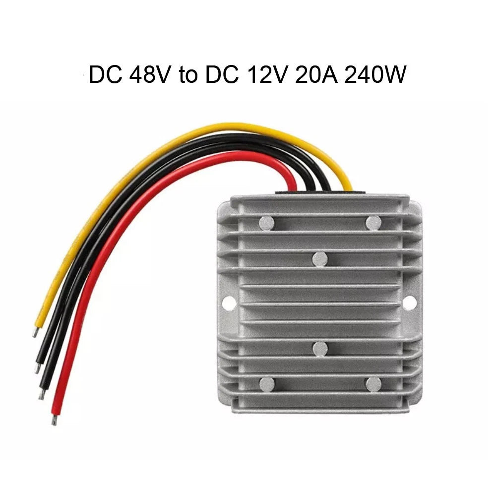 Voltage Reducer Converter Regulator for Golf Cart (DC48V to DC12V, 20A)