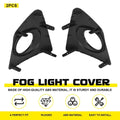 2X Bumper Fog Light Bezels Cover for Toyota Corolla S (2014–2016)
