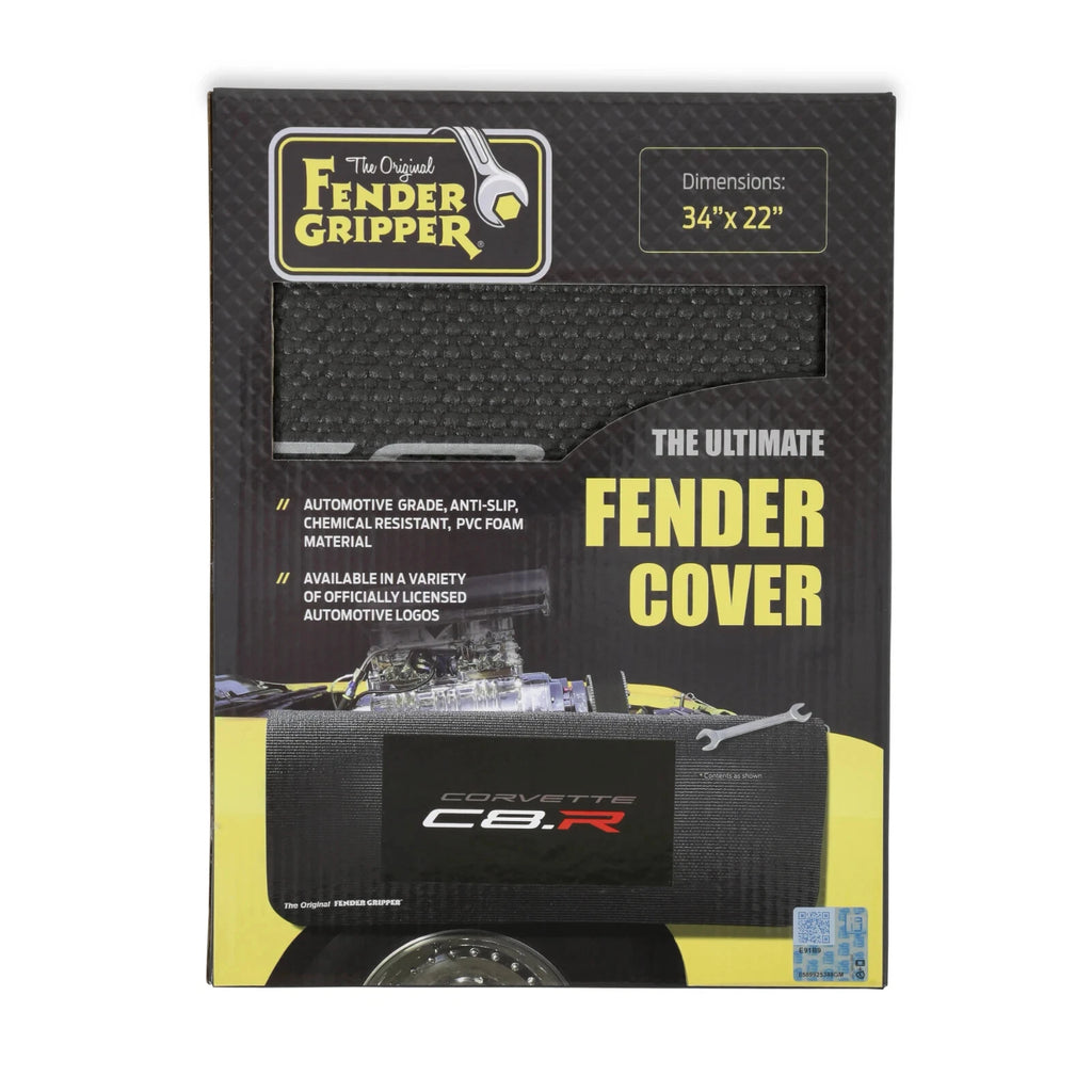 Fender Gripper Protective Cover with Corvette C8.R Logo for Chevy Corvette (2020–2024)