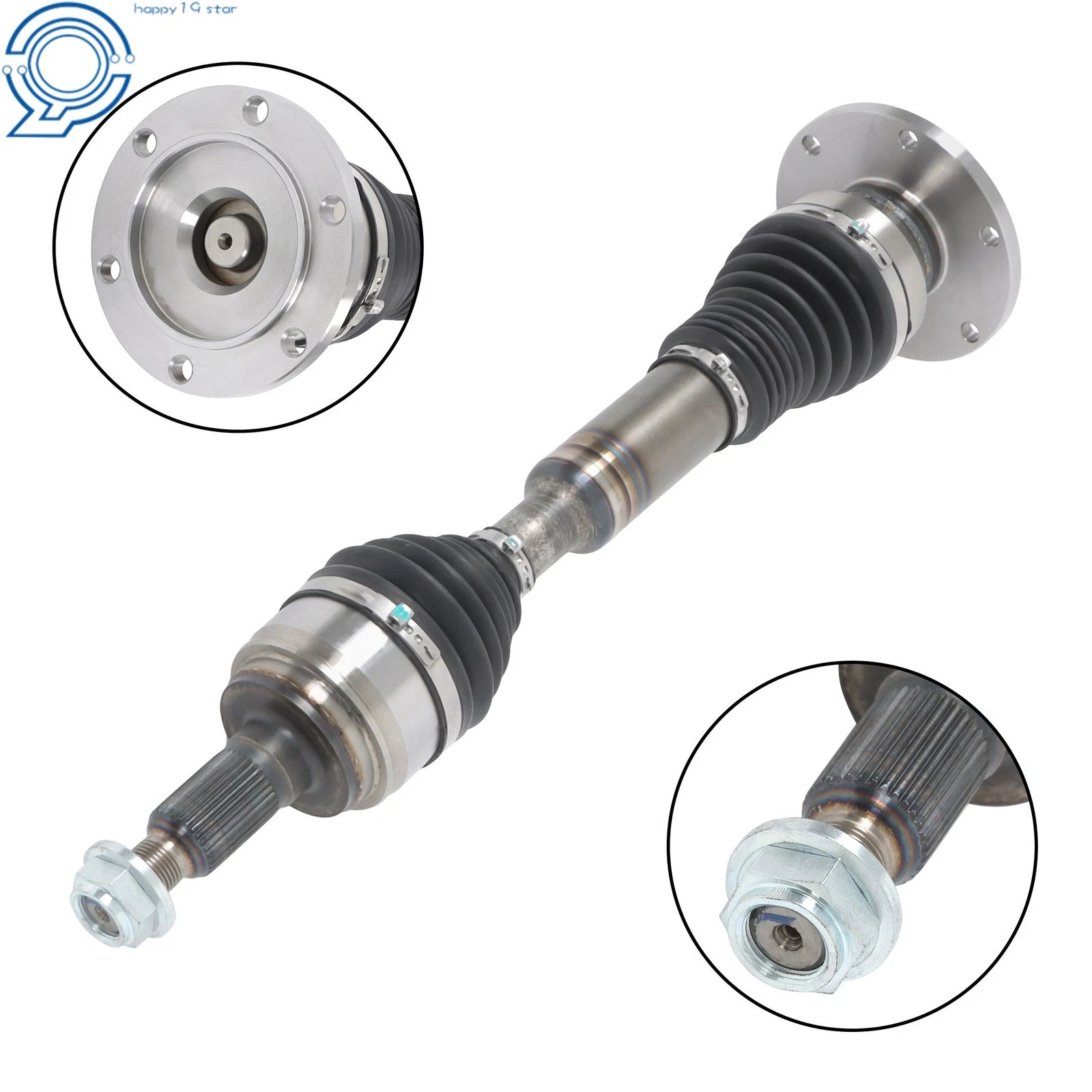 Front Extended Travel CV Axle Assembly for Chevy Tahoe Suburban (2007-2018)