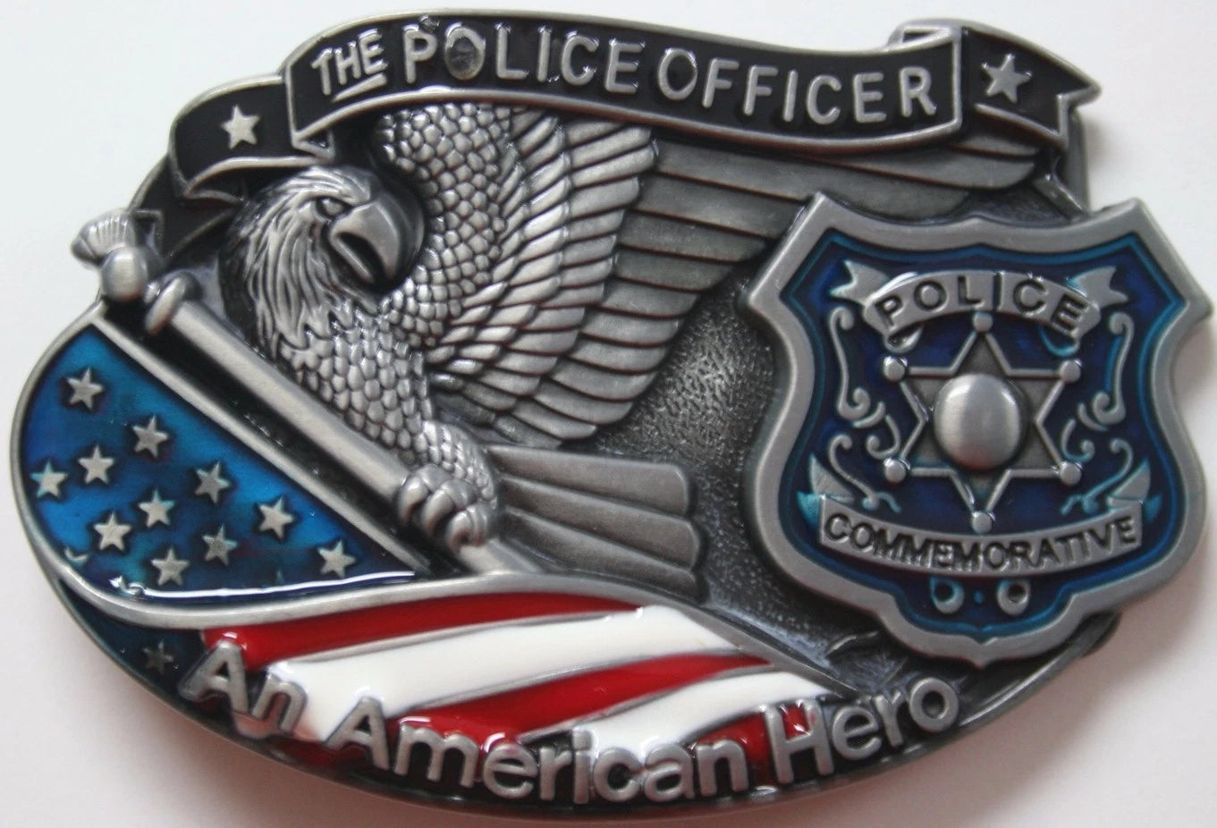 Belt Buckle Replacement Latch for United States Police Officer (USA)