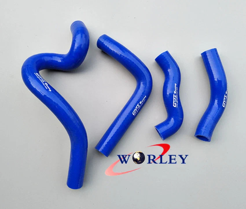 Silicone Radiator Hose for Kawasaki KLX650 1993-1996 BLACK
