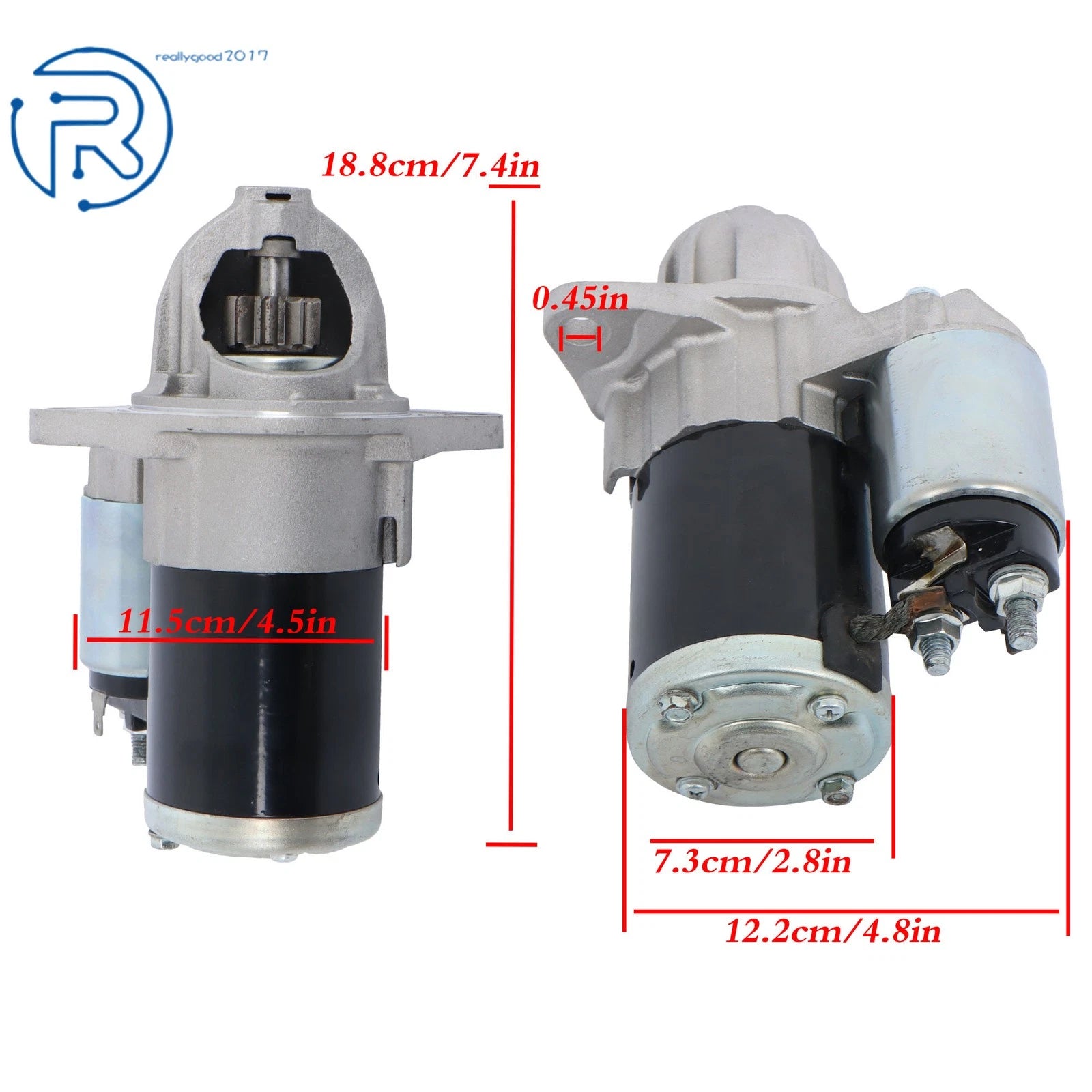 Starter Motor for Subaru Forester, Impreza, Saab 9-2X (2003-2018)
