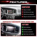 Carbon Black Dash Screen Frame for Dodge Charger (2015-2021)