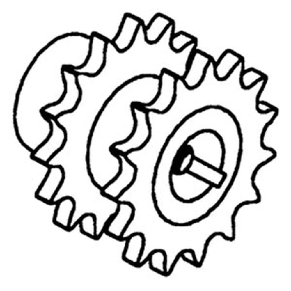 Combine Sprocket Straw Walker Drive 60 Chain 34 Teeth for John Deere (AH92689)