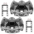 2X Front Brake Calipers with Bracket for Kia Forte (2010-2013)