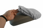 Fleece Console Lid Armrest Cover for Honda Civic (2006–2011) Gray