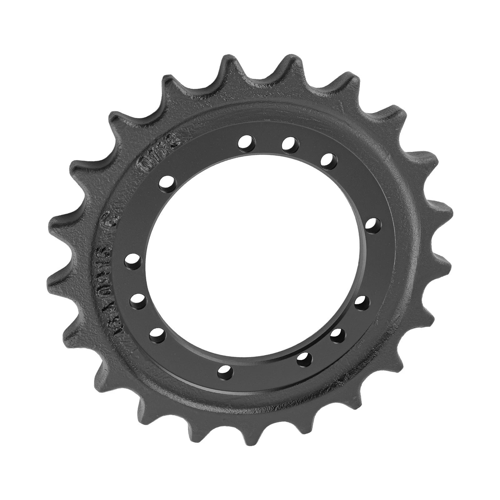 21 Teeth Drive Sprocket for Yanmar B50 (VIO-27-2) 172457-29100, Black