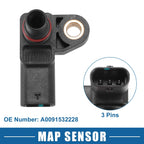 MAP Pressure Sensor No.A0091532228 for Mercedes-Benz CLA250 (2014–2019)