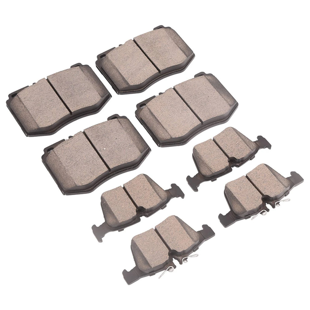 8X Ceramic Brake Pads Kit for Mercedes Benz C300 (2016–2021)