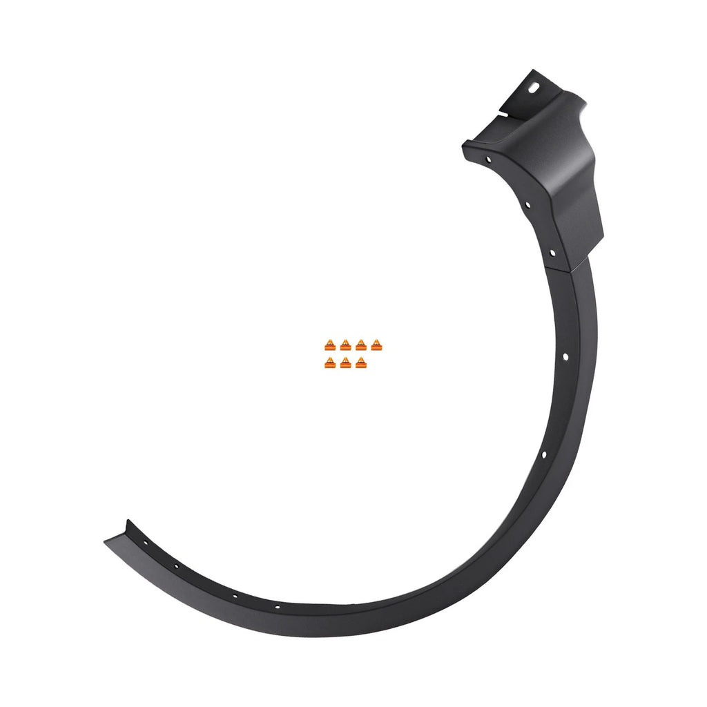 Black Polypropylene Front Right Fender Flare for Ford Escape (2013–2017) CJ5Z16268AA