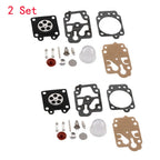 Set of 2 Carburetor Rebuild Kit Diaphragm for Walbro 43CC 52CC (40-5/44F-5 36F 139F)
