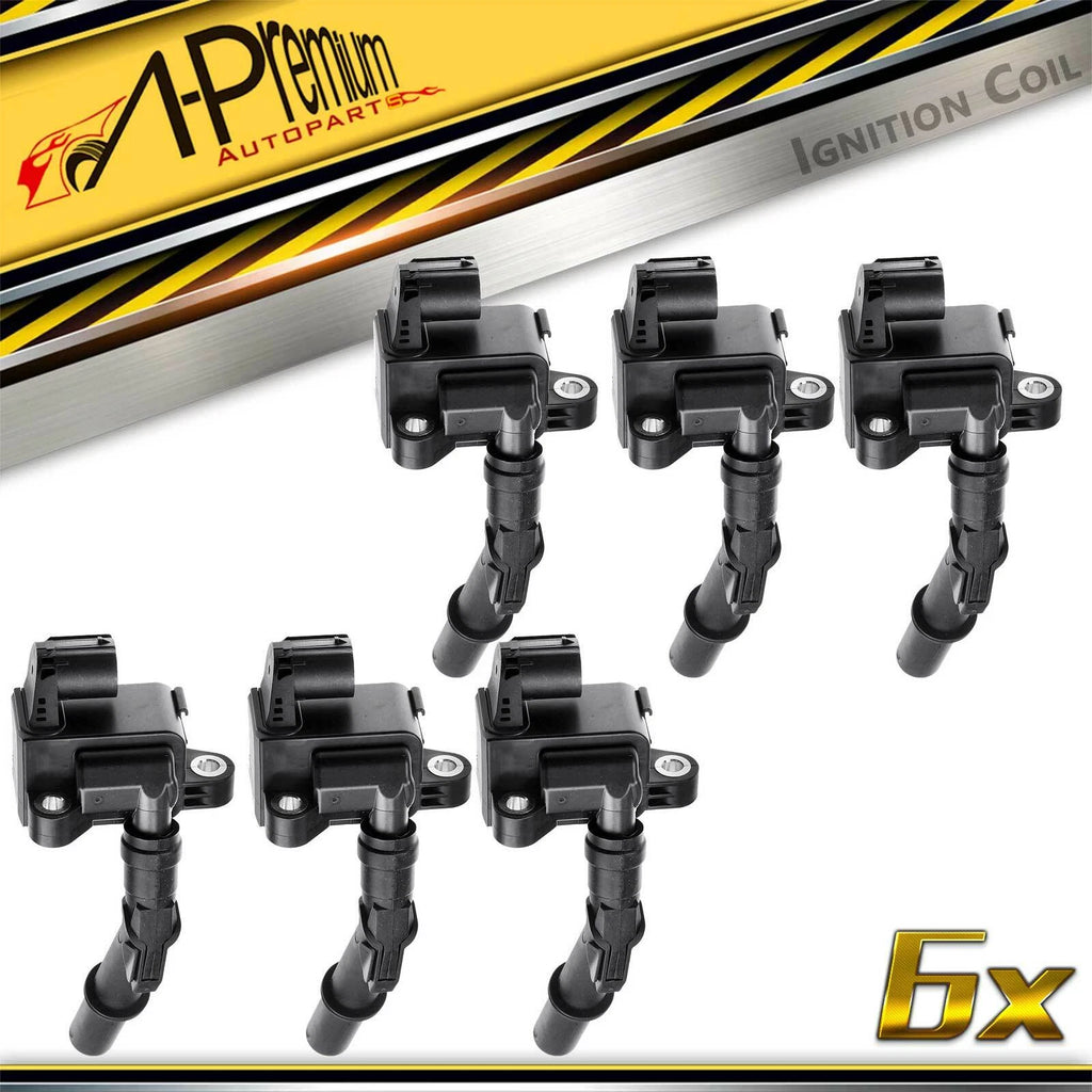 6x Ignition Coil for Mercedes-Benz C300 C350 CL63 AMG E300 E350 (2013–2014)